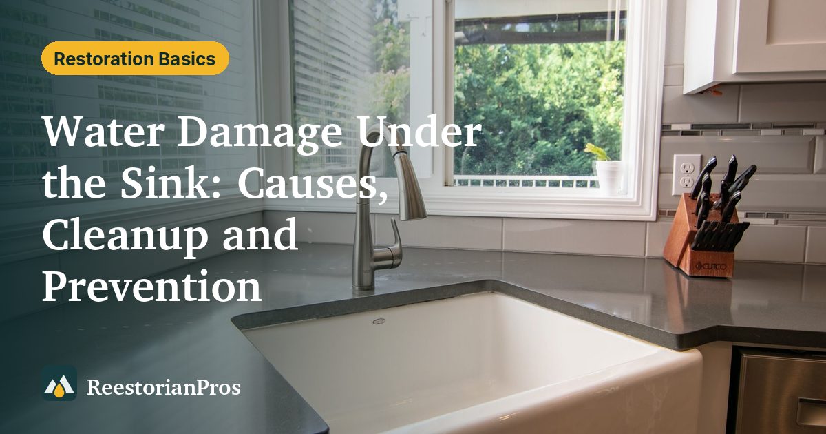Kitchen sink and faucet below a window